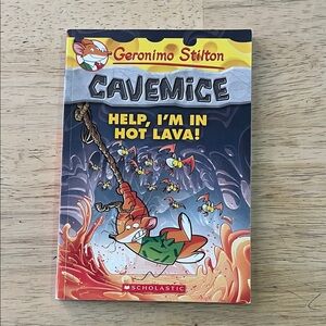 Geronimo Stilton Cavemice Help I'm In Hot Lava